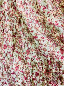 This Is A Long Skirt With Flower Prints 🌸
