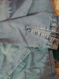 Denim Hooded Jacket