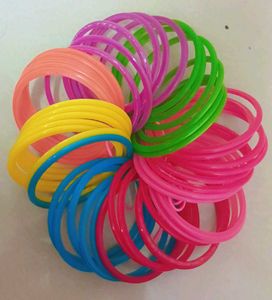 Plastic colourful Bangles set