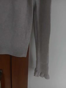 Mango Long Sleeve Knit Top