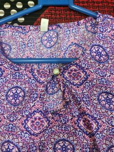 Purple Colour Dress.