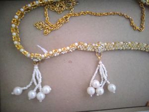 White Moti Kamarband