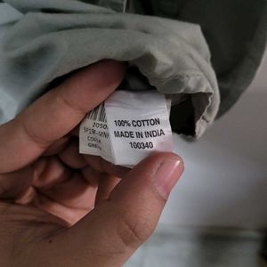 Rig Utility Olive Green Denim Look Shirt