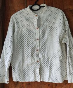 Striped Button Down Shirt Winter