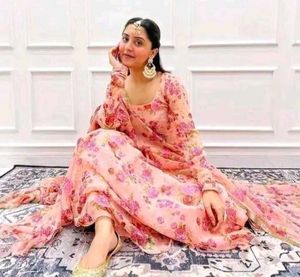 Floral Ethnic Gown