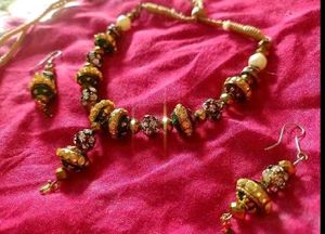 Traditional Necklace With Earing Set