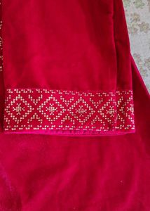 Myntra velvet traditional kurti 😍