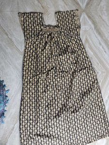 Floral Print Dress And Nightwear
