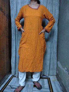 Mustard Kurti