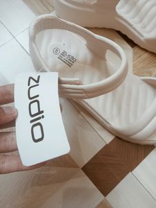 Zudio Biege Platform Sandles