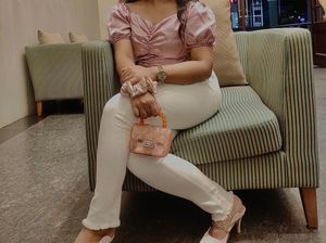 Pink Ruched Top