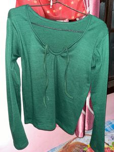Stylist Hot Green Top