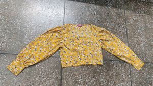 Marie Claire Paris Blouson Top