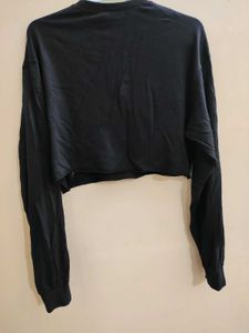 H&amp;M Black Crop Top