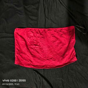 I. Pink Tube Top