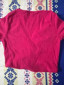 Pink Zara Crop Top