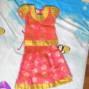 Onam Dress Pattu Pavada 🏵️