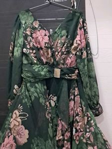 Floral Print Maxi Dress