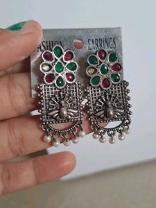 Oxidised Earrings