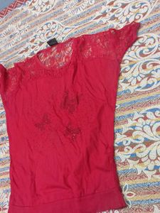 Red Lace Dress