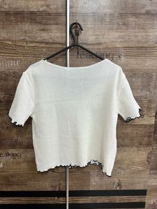New White Pinteresty Top
