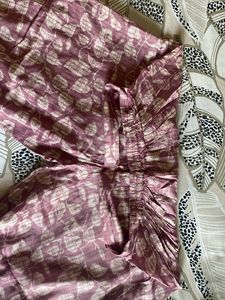 Mul Cotton Silk  Suitset With Scarf
