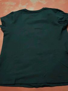 Graphic Print Black T-Shirt