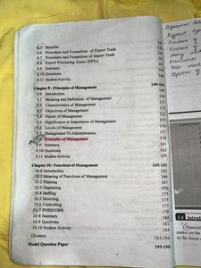 Intermediate Second Year Commerce Textbook