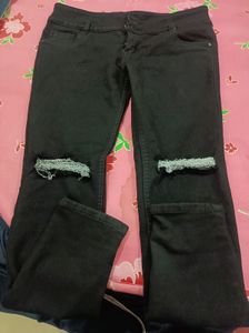 Black Ripped Jeans