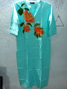 New Palash Handpainted Kurti