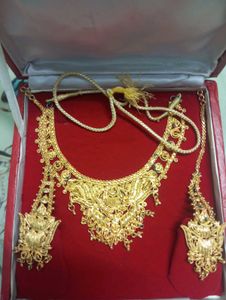 Gold Plated Necklace Set