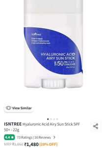 Brand New Isntree Sunstick