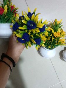 Artificial Plants Home Decor 4 Pcs