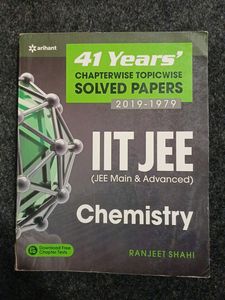 41 Years Solved Papers Chemisrty