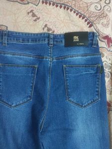 Dark Blue Bootcut Jeans