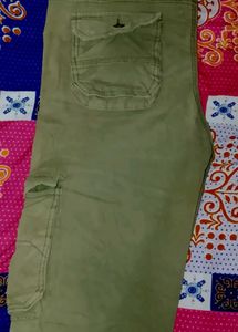 Olive Green Cargo Pants