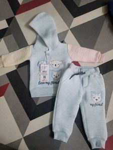 Winter Sweatshirt Pajamas Set