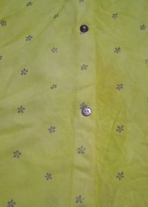 Yellow Cotton Ethnic Skirt