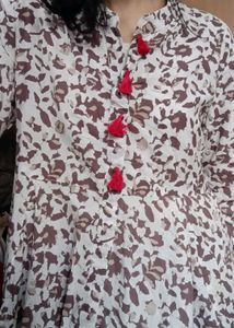 Floral Print Casual Dress/Kurti🍂