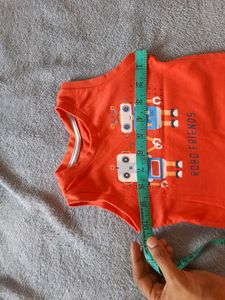 Sleeveless Baby Set