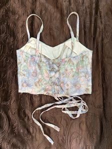 Wired Corset Top𐙚
