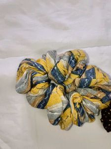 Colorful Scrunchie Set - 5 Pieces