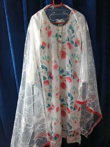Floral Print Salwar Kameez