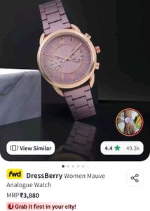 Dressberry Purple Watch