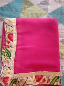 Pink Saree