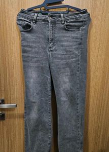 Gray Denim Jeans