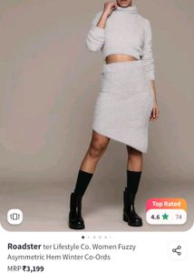 Fuzzy Knit Set