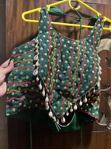 Embroidered Navratri Blouse/Top