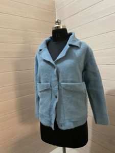 Pintresty imported Blue Fuzzy Jacket