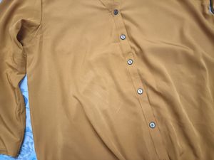 Boho Bell Sleeve Button Down Top